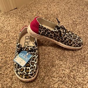 Girls' Wendy Cheetah Printed Washable Slip-Ons (Youth)